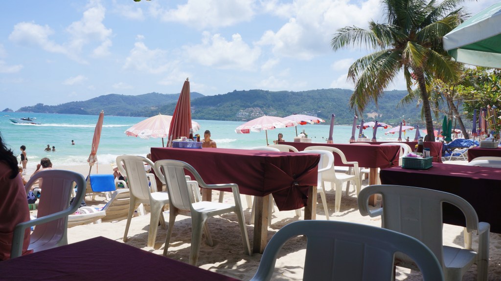 Sunny morning on Patong Beach